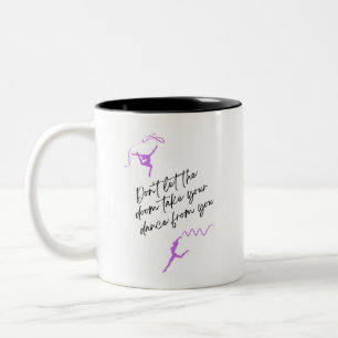 Bicolor No dejes que la fatalidad te tome tu taza de café