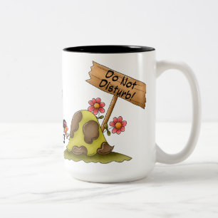 Bicolor No perturbe la taza de la tortuga