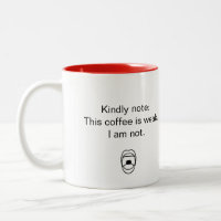 No una taza de café débil