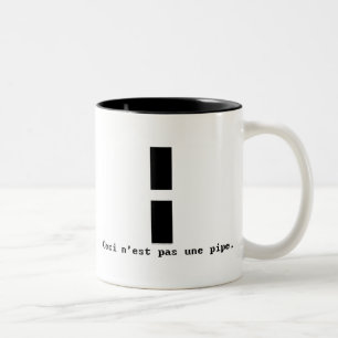 Bicolor No una taza del tubo