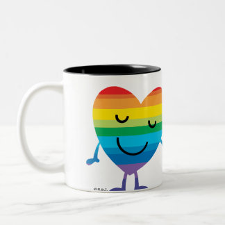 Bicolor Nombre su taza