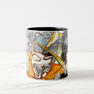 Bicolor Nueva taza de las puertas