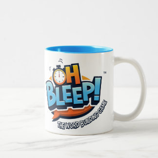 Bicolor ¡Oh señal! Azul del Dos-Tono de la taza del