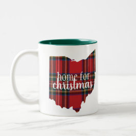 Bicolor Ohio - casero para la taza del navidad