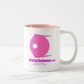 Bicolor ~ orgulloso OrbitalDefense.com de la taza de la