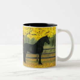 Bicolor Oro negro - taza