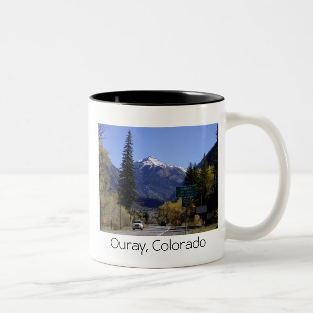 Bicolor Ouray, taza de Colorado (Derecha)