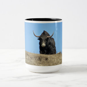 Bicolor "Over the Hill" Musk 15oz taza de café