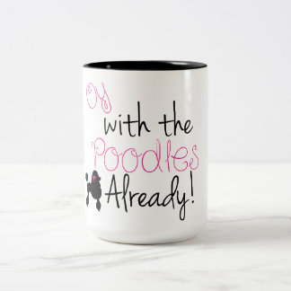 Bicolor Oy con del caniche la taza ya - chicas de Gilmore
