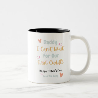Bicolor Papá, no puedo esperar a nuestra primera taza de r