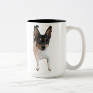 Bicolor pedido especial la taza con afortunado y Timmy