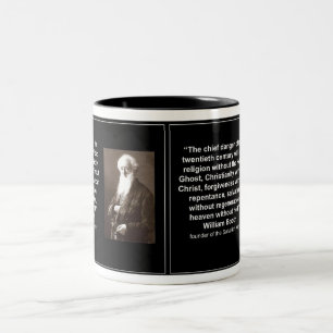Bicolor Peligro de la taza de la religión