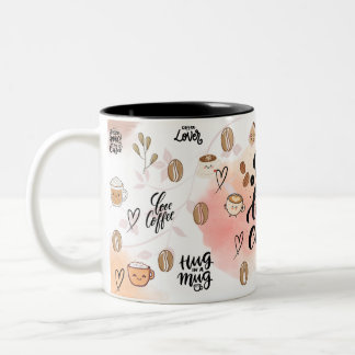 Bicolor Pero Primero, Café – Taza de Café con Estética Ado