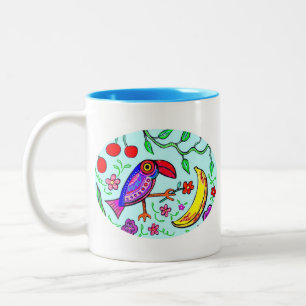 Bicolor Poca taza de Toucan