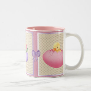 Bicolor Polluelo de Pascua - taza
