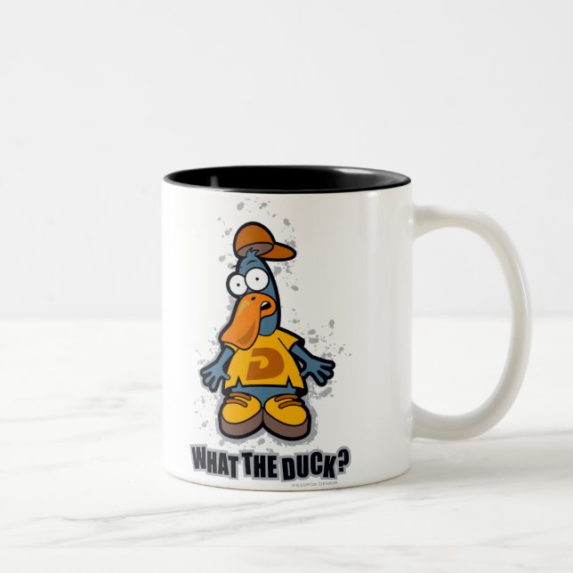 Bicolor Qué la taza del pato (Derecha)