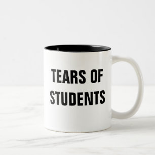 Bicolor Rasgones de la taza de los estudiantes