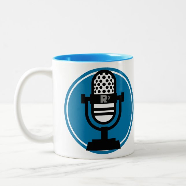Bicolor Rebote que hace un podcast la taza (Izquierda)