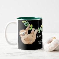 Redúzcalo taza de café de la pereza