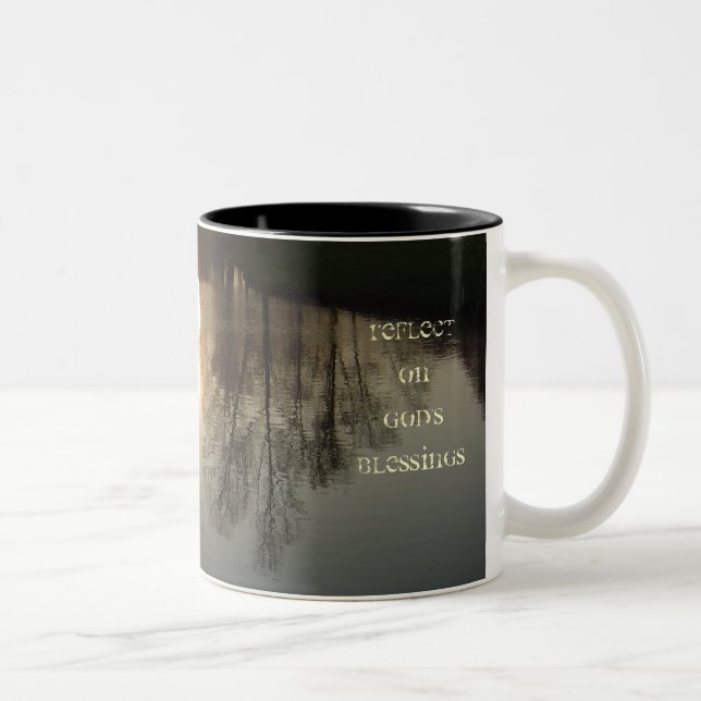 Bicolor REFLEJE la taza (Derecha)