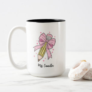 Bicolor Regalo de Agradecimiento para Maestros Taza Person