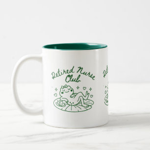 Bicolor Regalo de Taza para Enfermera Jubilada – Regalo Di