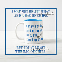 Bicolor Regalo Divertido e Inspirador para Ella - Taza con