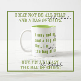 Bicolor Regalo Divertido e Inspirador para Ella - Taza con