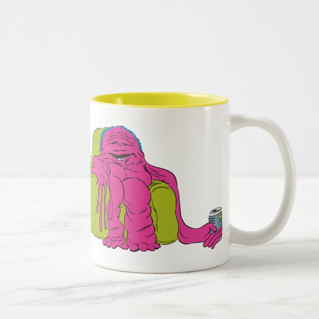 Bicolor "Relaje" la taza (Derecha)