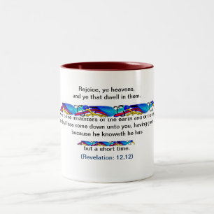 Bicolor Revelación: Taza de café 12,12