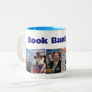 Bicolor Revista Book Banter Collage | Taza