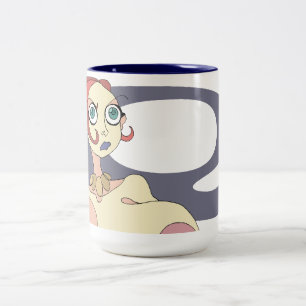 Bicolor Rolls N dobla (J.I.M. Artwork) la taza