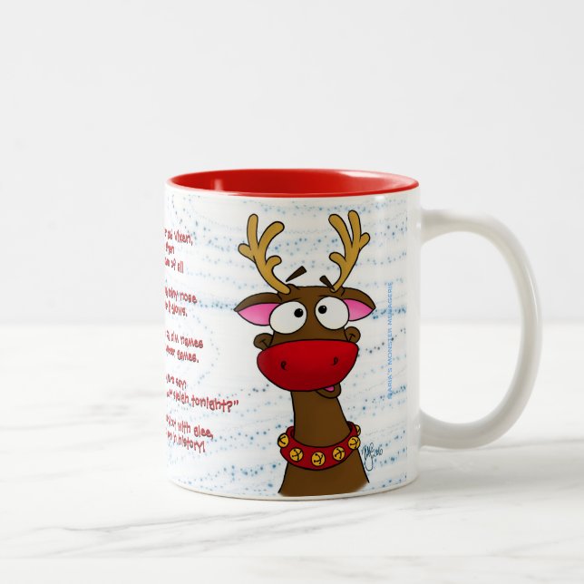 Bicolor Rudolph, taza (Derecha)