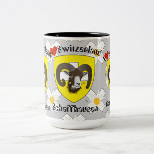 Bicolor Schaffhausen - Suiza Suisse - Svizzera taza