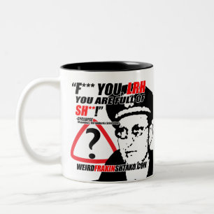 Bicolor Scientology - taza de café
