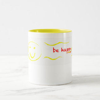 Bicolor "sea taza feliz