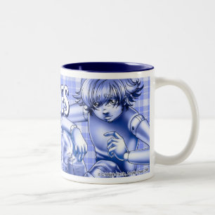 Bicolor Seiki, taza monocromática del logotipo