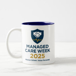 Bicolor Semana de Atención Gestionada 2025 - Taza de café