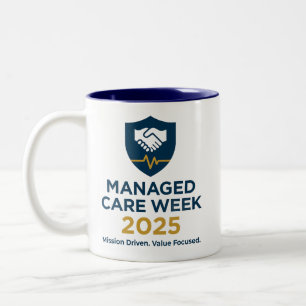 Bicolor Semana de Atención Gestionada 2025 - Taza de café