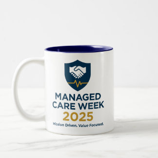Bicolor Semana de Atención Gestionada 2025 - Taza de café