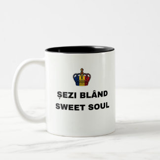 BICOLOR SIÉNTATE CON DULZURA, ALMA DULCE TAZA DE CAFÉ DE D