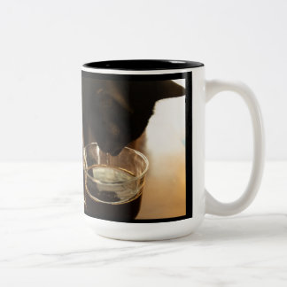 Bicolor Solo un sorbo : Taza Orion mi gato