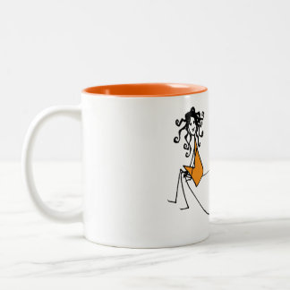 Bicolor Sorbo de Chispa: Naranja - Loreen Loves Taza
