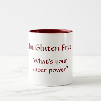 Bicolor ¡Soy gluten libre! Cuál es su taza del superpoder