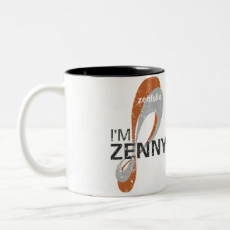 Bicolor Soy taza de Zenny