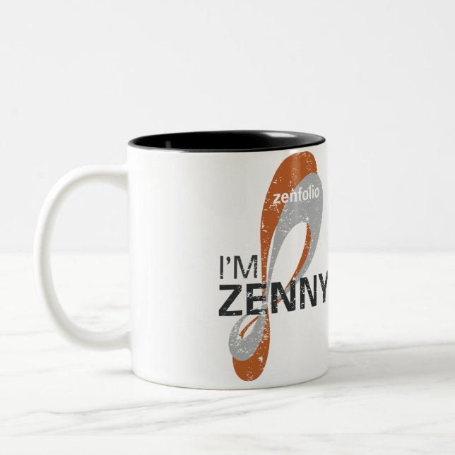Bicolor Soy taza de Zenny (Izquierda)