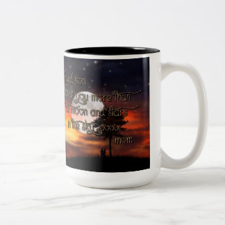 Bicolor Soy taza del hijo preferido de la mamá