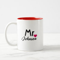 Sr. personalizado taza - mitad del sistema