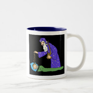 Bicolor Sr. Sandman y su taza mágica del polvo del sueño