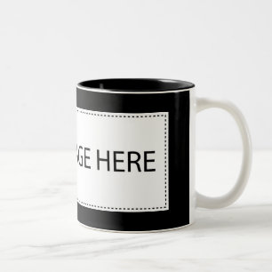Bicolor Su personalizado taza del Dos-Tono de 11 onzas